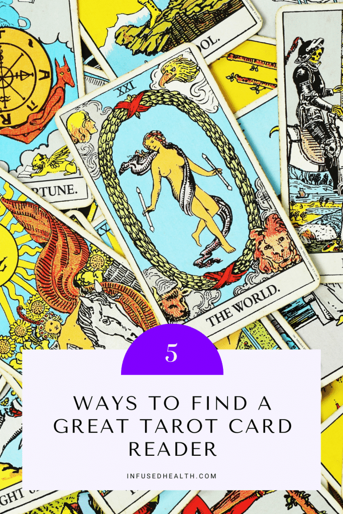 tarot card readers the world card